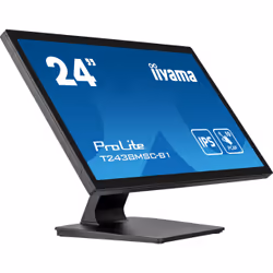 iiyama ProLite écran plat de PC 23.8" Full HD LED Écran tactile Noir