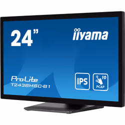 iiyama ProLite écran plat de PC 23.8" Full HD LED Écran tactile Noir - Vue supplémentaire 5