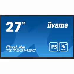 iiyama ProLite T2755MSC-B1, 68,6 cm (27"), 1920 x 1080 pixels, Full HD, LED, 5 ms, Noir
