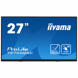iiyama ProLite T2755QSC-B1 écran plat de PC 27" Full HD LCD Écran tactile Noir