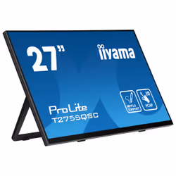 iiyama ProLite T2755QSC-B1 écran plat de PC 27" Full HD LCD Écran tactile Noir