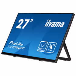 iiyama ProLite T2755QSC-B1 Écran Tactile 27 Pouces QHD IPS Noir - Vue supplémentaire 6