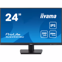 iiyama ProLite XU2493HSU-B6, 61 cm (24"), 1920 x 1080 pixels, Full HD, LED, 1 ms, Noir