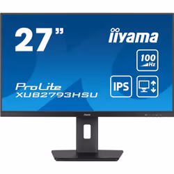 iiyama ProLite , 68,6 cm (27"), 1920 x 1080 pixels, Full HD, LED, 1 ms, Noir