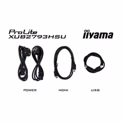 iiyama ProLite écran plat de PC 27" Full HD LED Noir - Vue supplémentaire 13