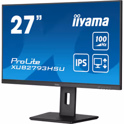 iiyama ProLite écran plat de PC 27" Full HD LED Noir - Vue supplémentaire 5