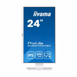 iiyama XUB2492HSU-W6 écran plat de PC 23.8" Full HD LED Blanc