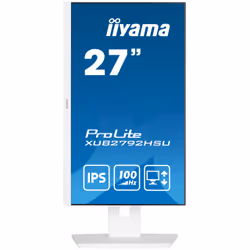 iiyama ProLite XUB2792HSU-W6 LED display 27" Full HD Blanc