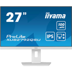 iiyama ProLite XUB2792QSU-W6 écran plat de PC 27" Wide Quad HD LED Blanc