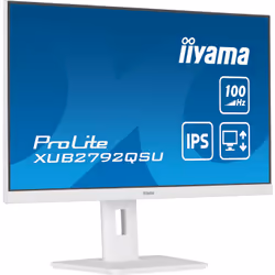 iiyama ProLite XUB2792QSU-W6 écran plat de PC 27" Quad HD LED Blanc - Vue supplémentaire 4