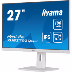 iiyama ProLite XUB2792QSU-W6 écran plat de PC 27" Quad HD LED Blanc - Vue supplémentaire 5