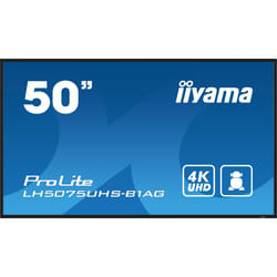 iiyama ProLite Écran plat de signalisation numérique 49.5" LCD Wifi 500 cd/m² 4K Ultra HD Noir Intégré dans le processeur 24/7