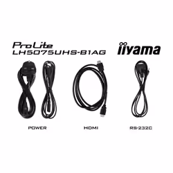 iiyama ProLite Écran plat de signalisation numérique 49.5" LCD Wifi 500 cd/m² 4K Ultra HD Noir Intégré dans le processeur 24/7 - Vue supplémentaire 11