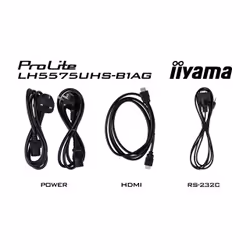 iiyama ProLite Écran plat de signalisation numérique 54.6" LCD Wifi 500 cd/m² 4K Ultra HD Noir Intégré dans le processeur 24/7 - Vue supplémentaire 18