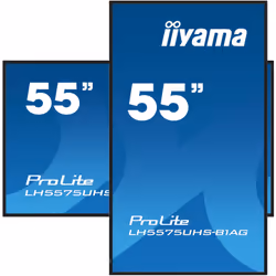 iiyama ProLite Écran plat de signalisation numérique 54.6" LCD Wifi 500 cd/m² 4K Ultra HD Noir Intégré dans le processeur 24/7 - Vue supplémentaire 4