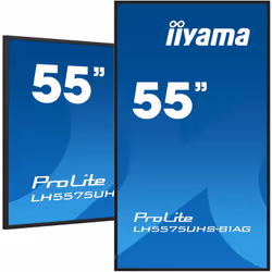 iiyama ProLite Écran plat de signalisation numérique 54.6" LCD Wifi 500 cd/m² 4K Ultra HD Noir Intégré dans le processeur 24/7 - Vue supplémentaire 5