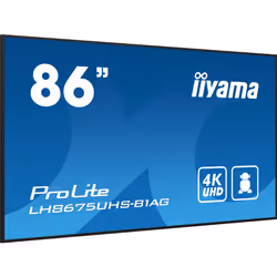 iiyama ProLite Écran plat de signalisation numérique 2,17 m (85.6") LCD Wifi 500 cd/m² 4K Ultra HD Noir Intégré dans le processeur 24/7 - Vue supplémentaire 4