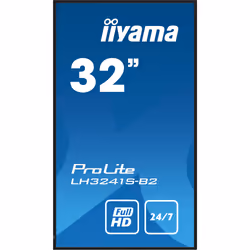 iiyama LH3241S-B2 affichage de messages En forme de kiosk 31.5" LED 350 cd/m² Full HD Noir 24/7 - Vue supplémentaire 2