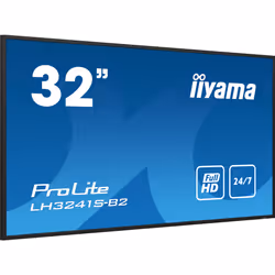 iiyama LH3241S-B2 affichage de messages En forme de kiosk 31.5" LED 350 cd/m² Full HD Noir 24/7 - Vue supplémentaire 3