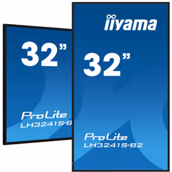 iiyama LH3241S-B2 affichage de messages En forme de kiosk 31.5" LED 350 cd/m² Full HD Noir 24/7 - Vue supplémentaire 5