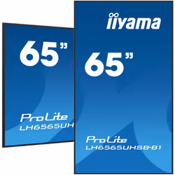iiyama LH6565UHSB-B1 affichage de messages En forme de kiosk 64.5" LED Wifi 800 cd/m² 4K Ultra HD Noir Intégré dans le processeur 24/7 - Vue supplémentaire 5