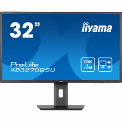 iiyama ProLite XB3270QSU-B1, 81,3 cm (32"), 2560 x 1440 pixels, Wide Quad HD, LED, 3 ms, Noir