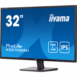iiyama ProLite X3270QSU-B1 Écran PC IPS 32 Pouces QHD 100 Hz Noir - Vue supplémentaire 4
