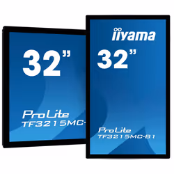 iiyama ProLite TF3215MC-B2 écran plat de PC 32" Full HD LED Écran tactile Kiosque Noir