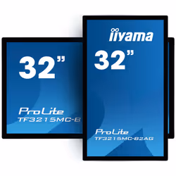 iiyama ProLite TF3215MC-B2AG écran plat de PC 31.5" Full HD LED Écran tactile Kiosque Noir
