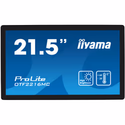 iiyama ProLite OTF2216MC-B1, 54,6 cm (21.5"), 1920 x 1080 pixels, Full HD, 25 ms, Noir