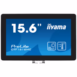 iiyama ProLite OTF1616MC-B1, 39,6 cm (15.6"), 1920 x 1080 pixels, Full HD, 25 ms, Noir