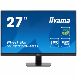 iiyama ProLite XU2763HSU-B1, 68,6 cm (27"), 1920 x 1080 pixels, Full HD, LED, 3 ms, Noir