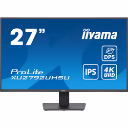 iiyama ProLite XU2792UHSU-B6, 68,6 cm (27"), 3840 x 2160 pixels, 4K Ultra HD, LED, 4 ms, Noir