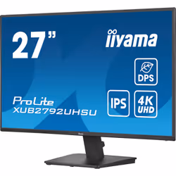 iiyama ProLite XU2792UHSU-B6 Écran IPS 27 Pouces 4K UHD Noir - Vue supplémentaire 4