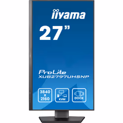 iiyama ProLite XUB2797UHSNP-B1 écran plat de PC 27" 4K Ultra HD LED Noir