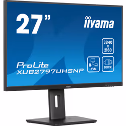 iiyama ProLite XUB2797UHSNP-B1 écran plat de PC 27" 4K Ultra HD LED Noir