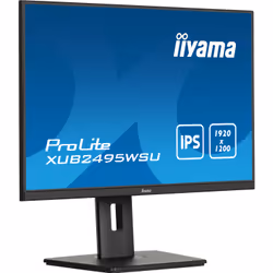 iiyama ProLite XUB2495WSU-B7 écran plat de PC 61 cm (24") 4K Ultra HD LED Noir - Vue supplémentaire 4