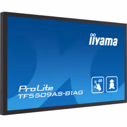 iiyama TF5539AS-B1AG affichage de messages Écran plat de signalisation numérique 54.6" LED 500 cd/m² 4K Ultra HD Noir Écran tactile Intégré dans le processeur Android 24/7 - Vue supplémentaire 5