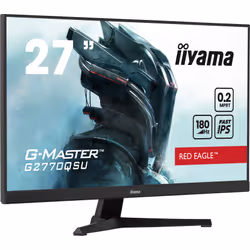 iiyama G-MASTER G2770QSU-B6 écran plat de PC 27" Wide Quad HD LED Noir