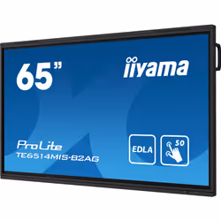 iiyama PROLITE TE6514MIS-B2AG Écran plat de signalisation numérique 65" Wifi 435 cd/m² 4K Ultra HD Noir Écran tactile Intégré dans le processeur Android 24/7 - Vue supplémentaire 4