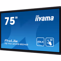 iiyama PROLITE TE7514MIS-B2AG Écran plat de signalisation numérique 75" Wifi 435 cd/m² 4K Ultra HD Noir Écran tactile Intégré dans le processeur Android 24/7 - Vue supplémentaire 4