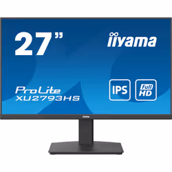 iiyama ProLite XU2793HS-B6, 68,6 cm (27"), 1920 x 1080 pixels, Full HD, LED, 1 ms, Noir