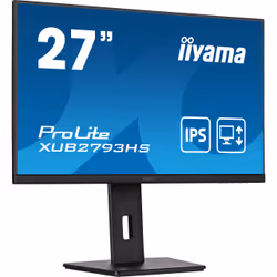 iiyama ProLite XUB2793HS-B6 LED display Full HD Noir