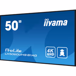 iiyama LH5060UHS-B1AG affichage de messages Carte A numérique 49.5" LED Wifi 500 cd/m² 4K Ultra HD Noir Intégré dans le processeur 24/7 - Vue supplémentaire 7
