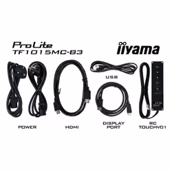 iiyama ProLite TF1015MC-B3 écran plat de PC 10.1" HD LED Écran tactile Noir - Vue supplémentaire 9