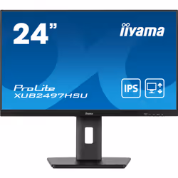 iiyama ProLite XUB2497HSU-B1, 61 cm (24"), 1920 x 1080 pixels, Full HD, LED, 1 ms, Noir