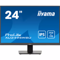 iiyama ProLite XU2495WSU-B7, 61 cm (24"), 1920 x 1200 pixels, 4K Ultra HD, LED, 4 ms, Noir