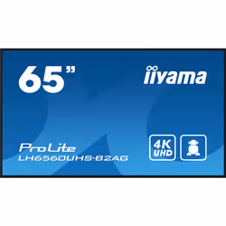 iiyama LH6560UHS-B2AG, Carte A numérique, 165,1 cm (65"), LED, 3840 x 2160 pixels, Wifi, 24/7