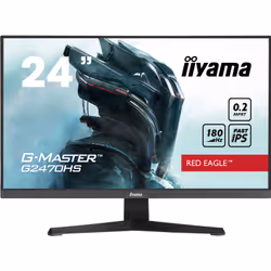 iiyama G-MASTER G2470HS-B1, 60,5 cm (23.8"), 1920 x 1080 pixels, Full HD, LCD, 0,2 ms, Noir