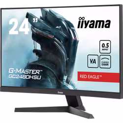 iiyama G-MASTER GC2480HSU-B1 Écran Gaming Incurvé 24 Pouces Full HD 180 Hz VA Noir - Vue supplémentaire 4